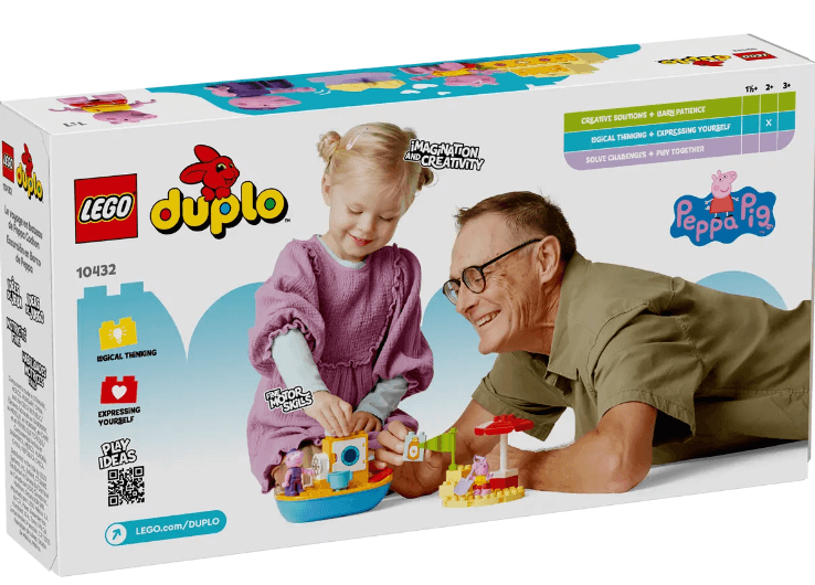 Lego Duplo 10432 Peppa Pig Boat Trip McGillicuddy s Toyshop